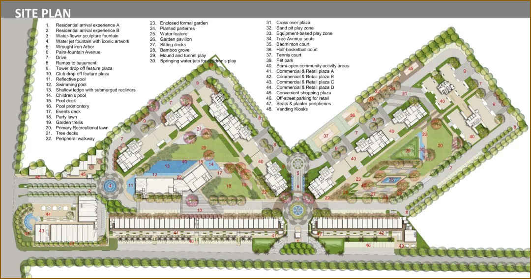 Affinity Belgravia site plan